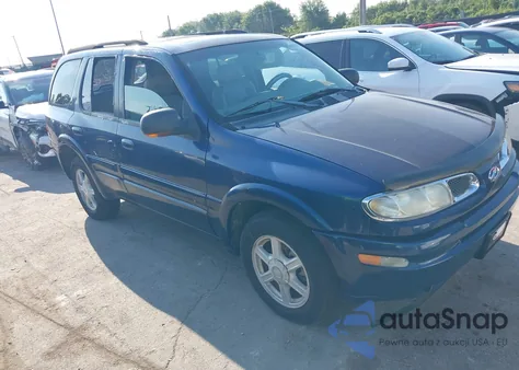 2002 Oldsmobile Bravada из США, поврежденный, VIN 1GHDT13S522128487